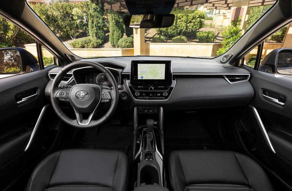 2023 Toyota Corolla Cross Hybrid XSE interior