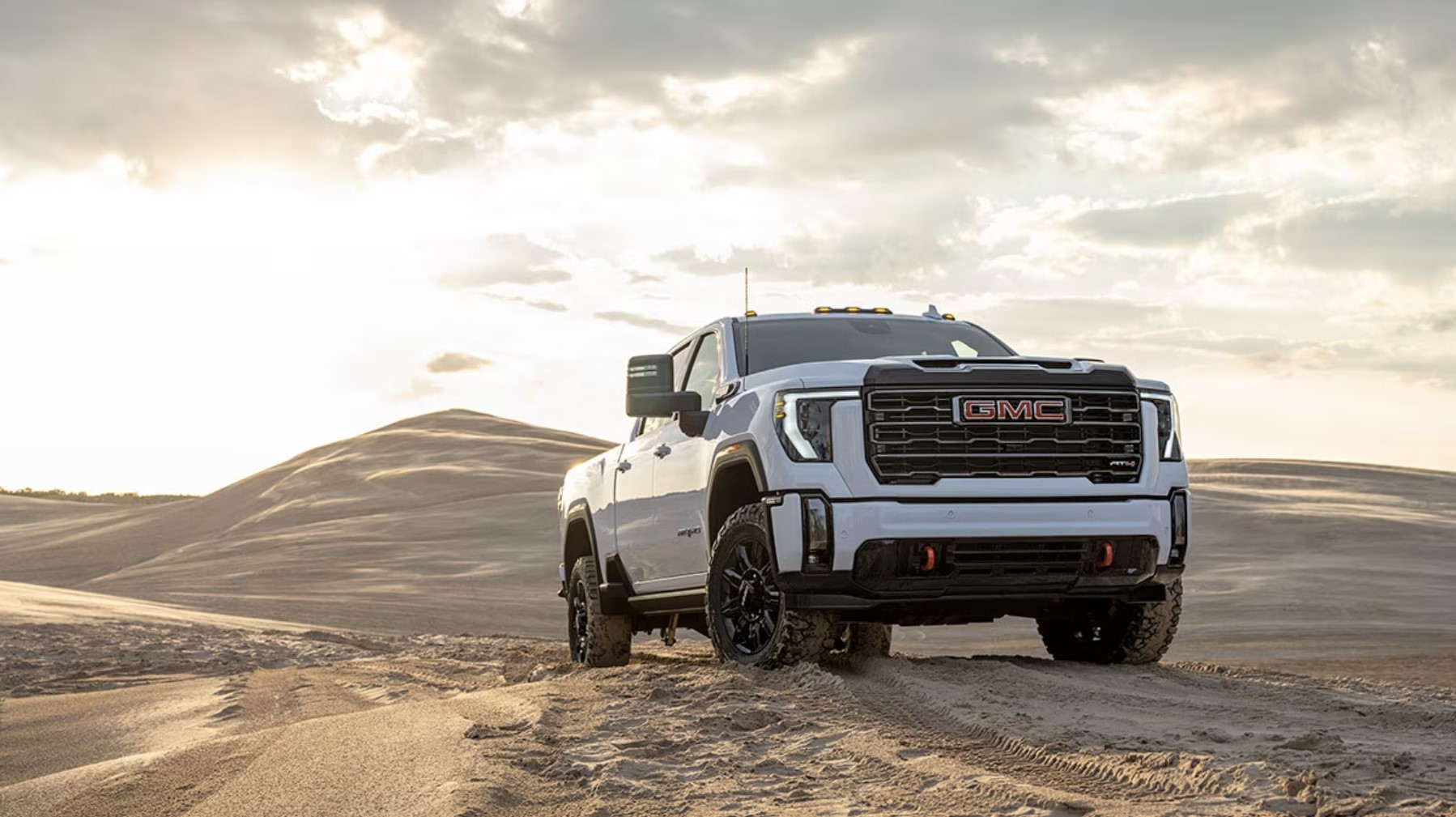 The 2024 GMC Sierra 3500 HD off-roading