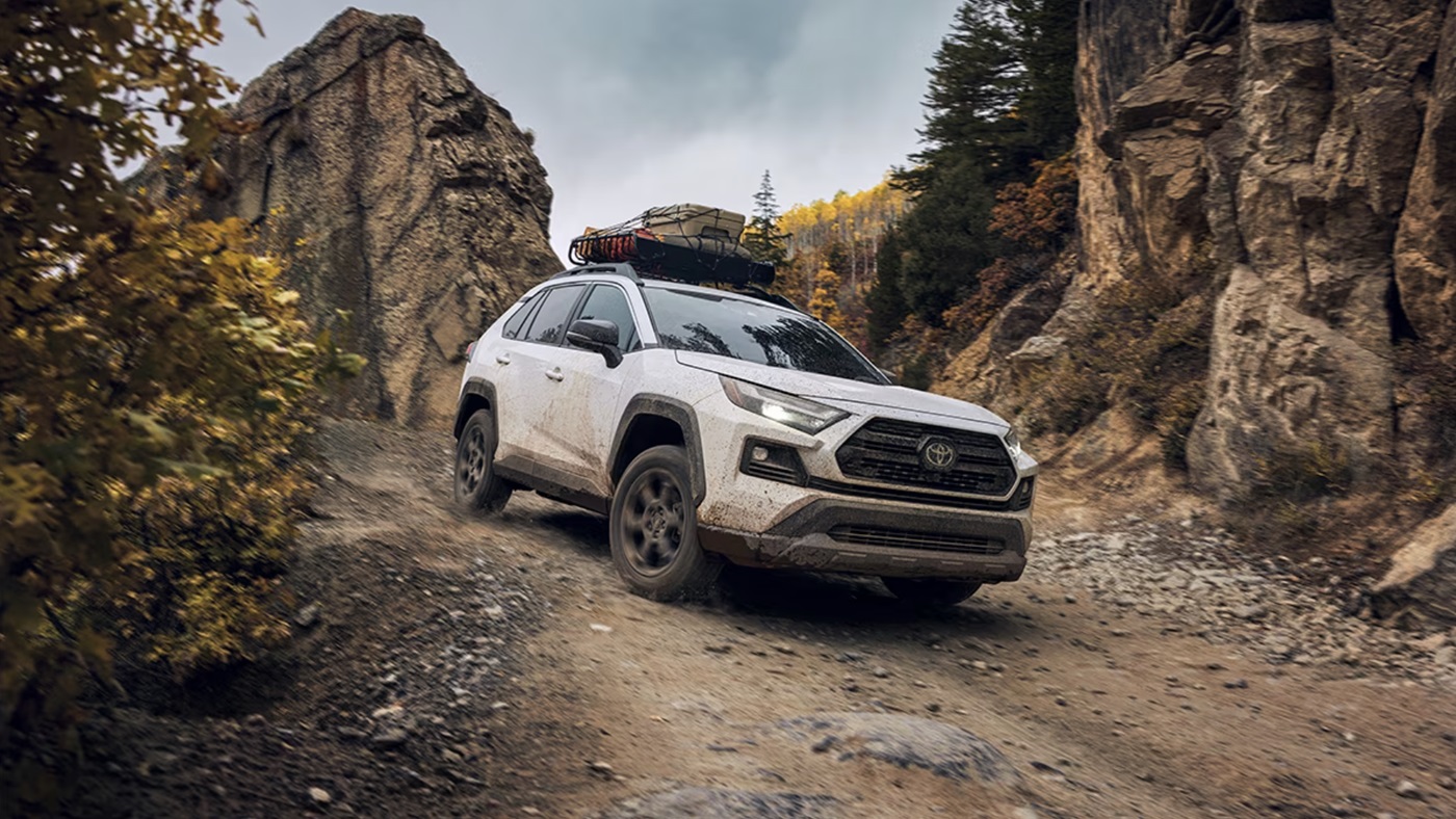 The 2024 Toyota RAV4 off-roading
