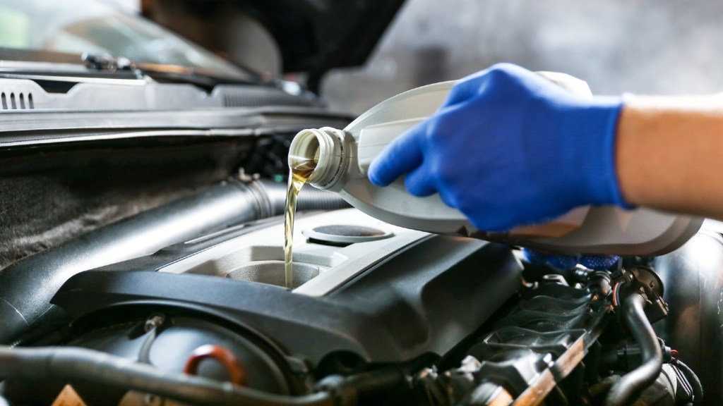 Car Oil Change, this is part of the process of winterizing your vehile for storage.