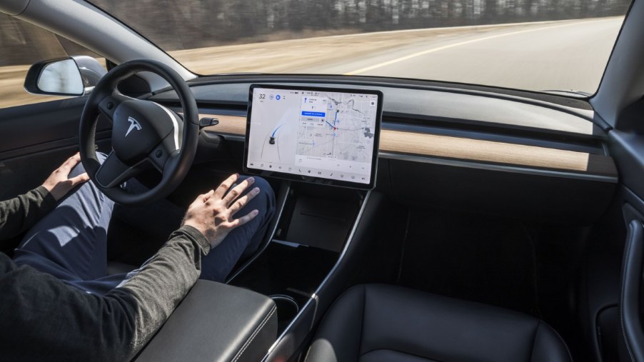 The Tesla Autopilot Hands'Free Driving System is the subject of a massive recall in China.