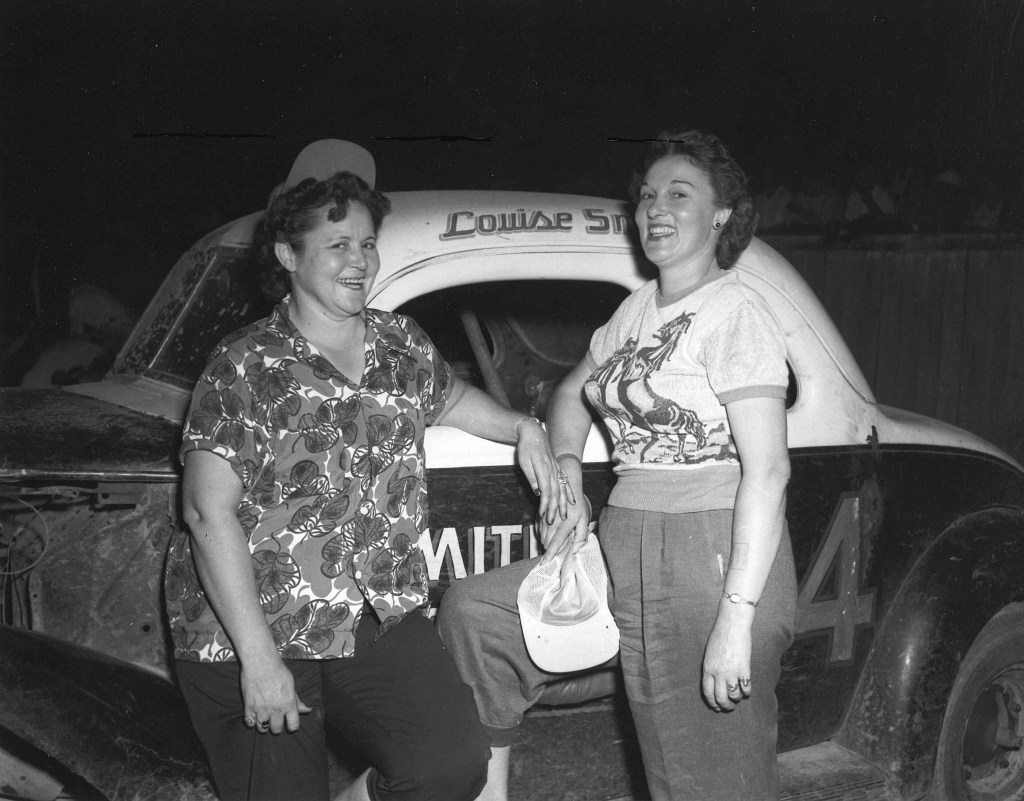 Louise Smith and Sara Christian NASCAR 1949