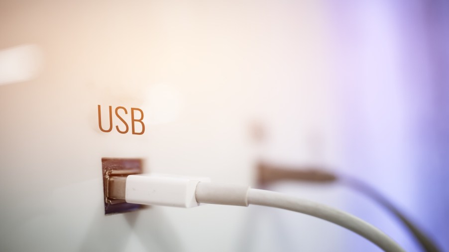 USB-A charging port