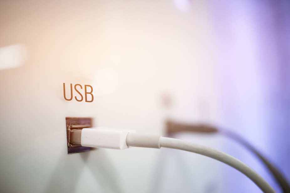 USB-A charging port