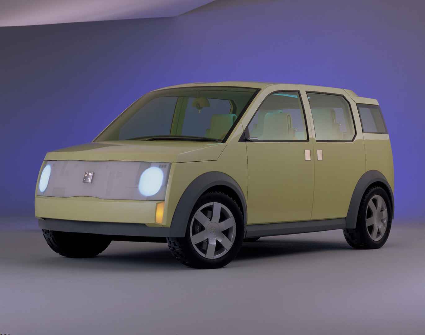 The Ford 24.7 wagon concept car shown in left front angle view