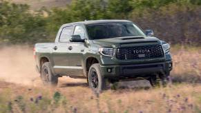 The 2021 Toyota Tundra off-roading