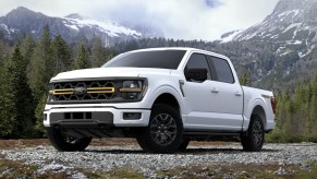 The 2024 Ford F-150 off-roading