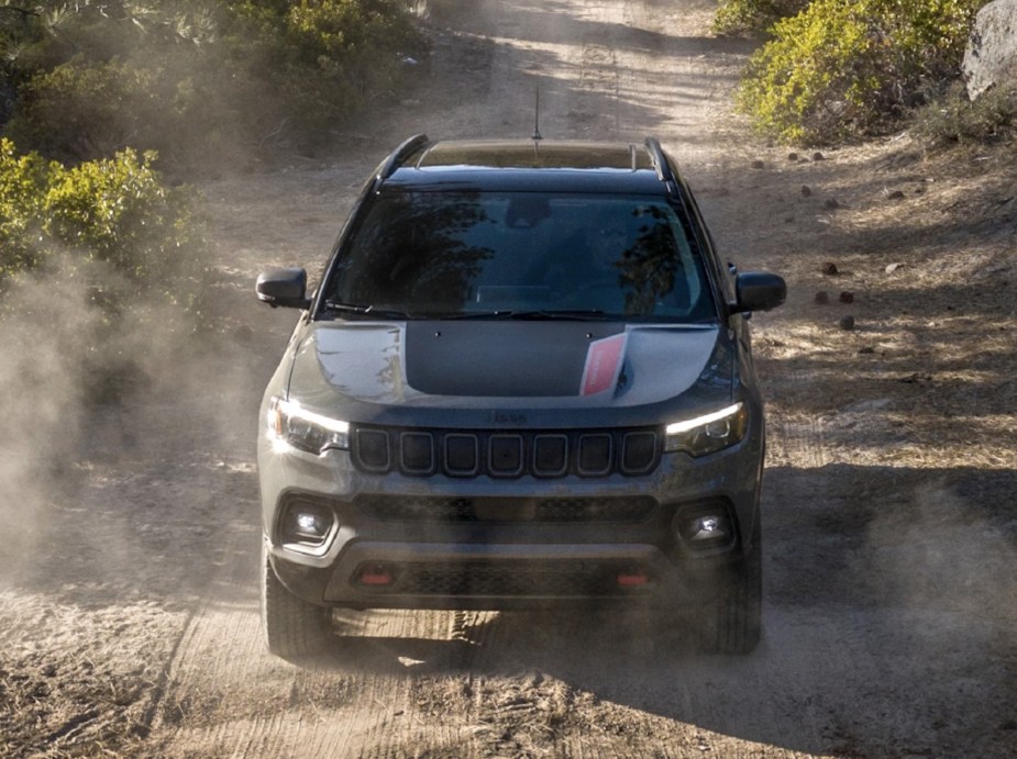 The 2024 Jeep Compass off-roading
