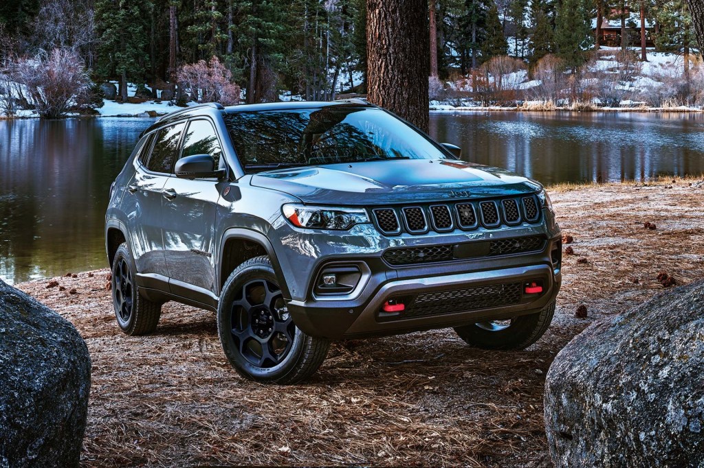 The 2024 Jeep Compass off-roading