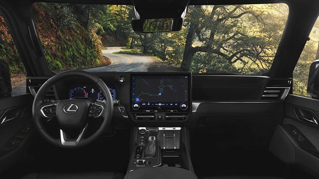 2024 Lexus GX Interior dashboard view of this luxury SUV.