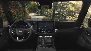 2024 Lexus GX Interior dashboard view of this luxury SUV.