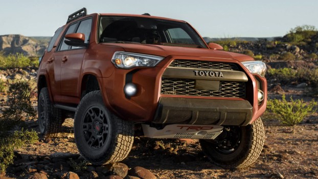 The 2024 Toyota 4Runner off-roading