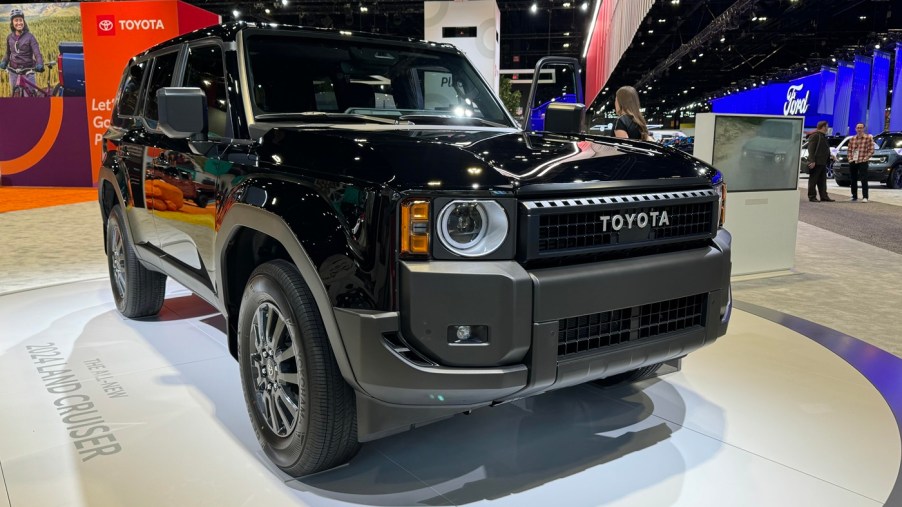 The 2024 Toyota Land Cruiser at the Chicago Auto Show