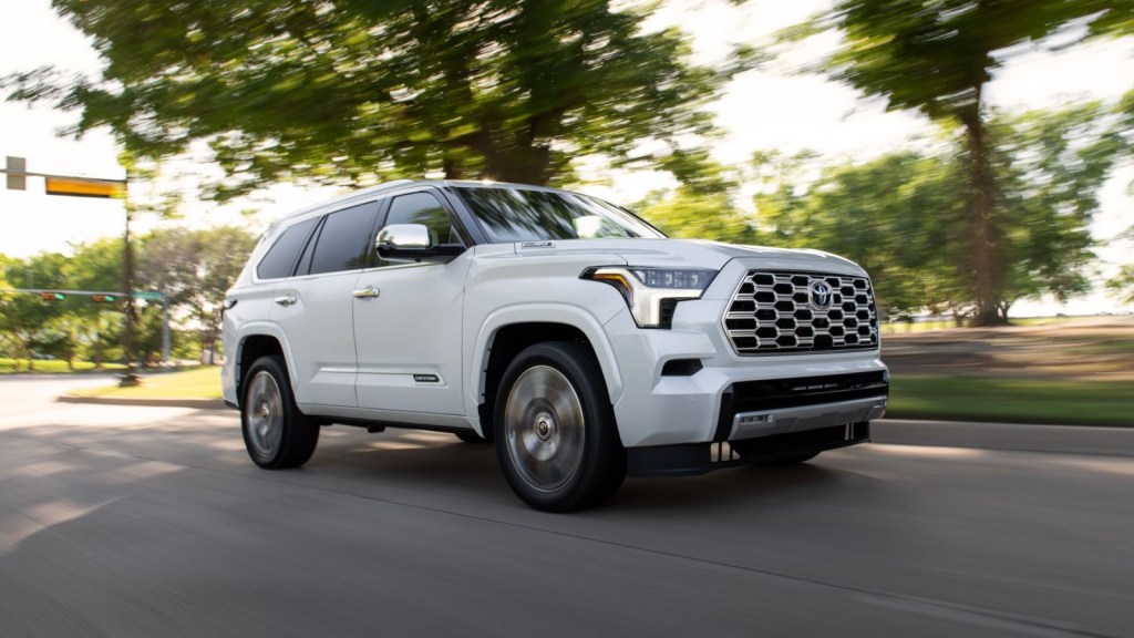The 2024 Toyota Sequoia and the 2024 Kia Telluride are solid 