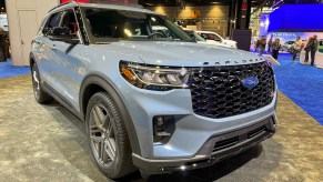 The 2025 Ford Explorer at the Chicago Auto Show