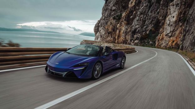 2025 McLaren Artura Spider Gets Power Bump and Goes Topless