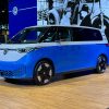 The 2025 Volkswagen ID.Buzz at the Chicago Auto Show