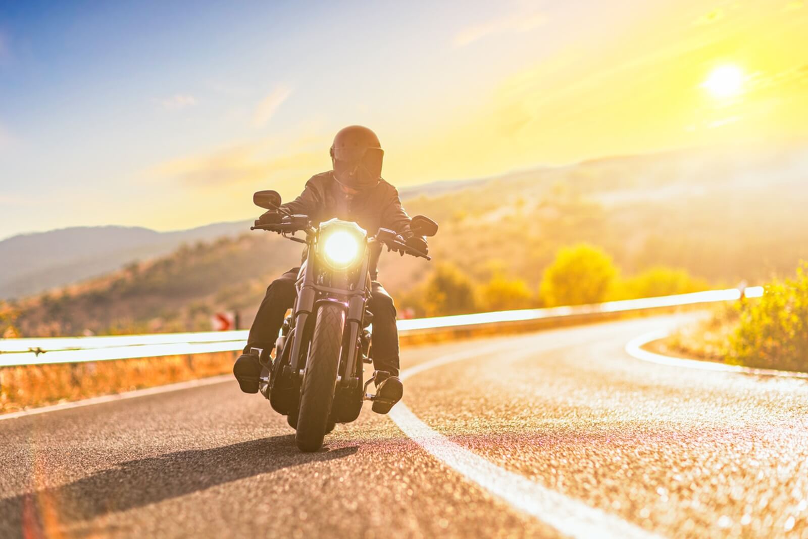Motorcylr Rider Motorcycle Safety Practice of 'Adopting a Rider' Saves Lives