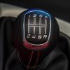 A C7 Corvette shows off its seven-speed manual transmission gear selector.