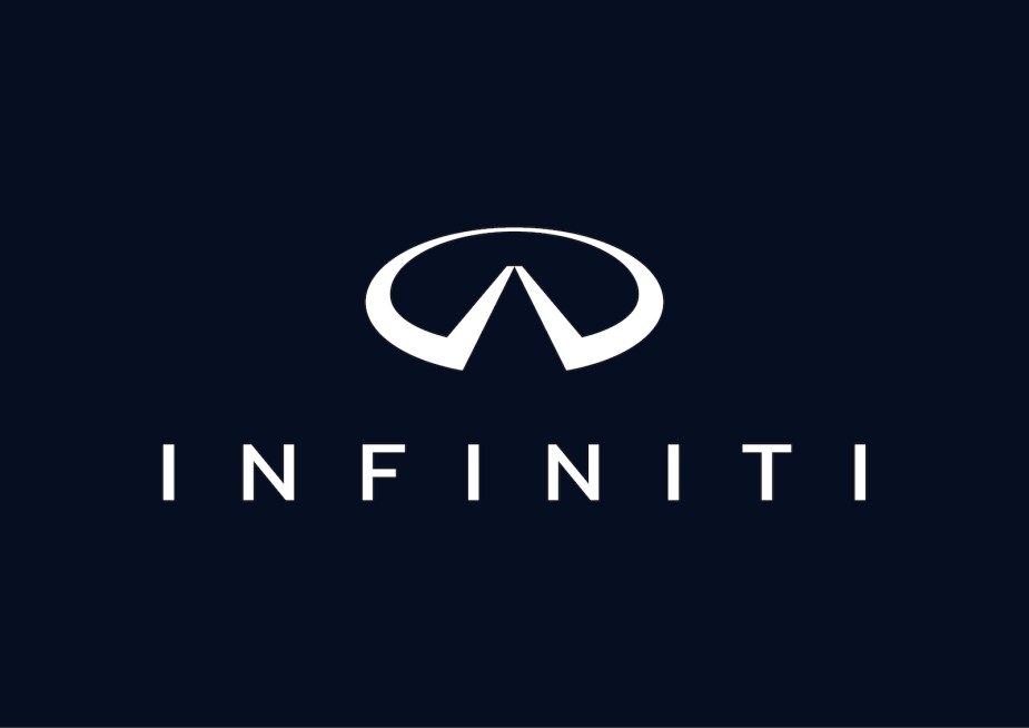 The 2023 redesign of the INFINITI logo and brand name.