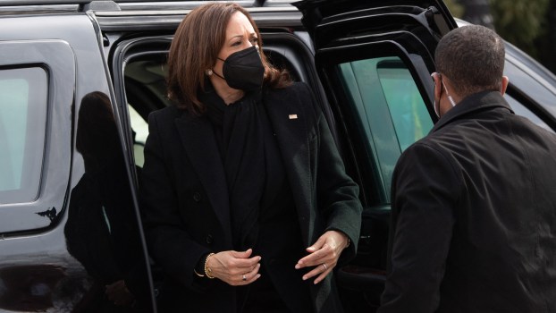 VP Kamala Harris Went Airborne in a Chevy Tahoe Accident