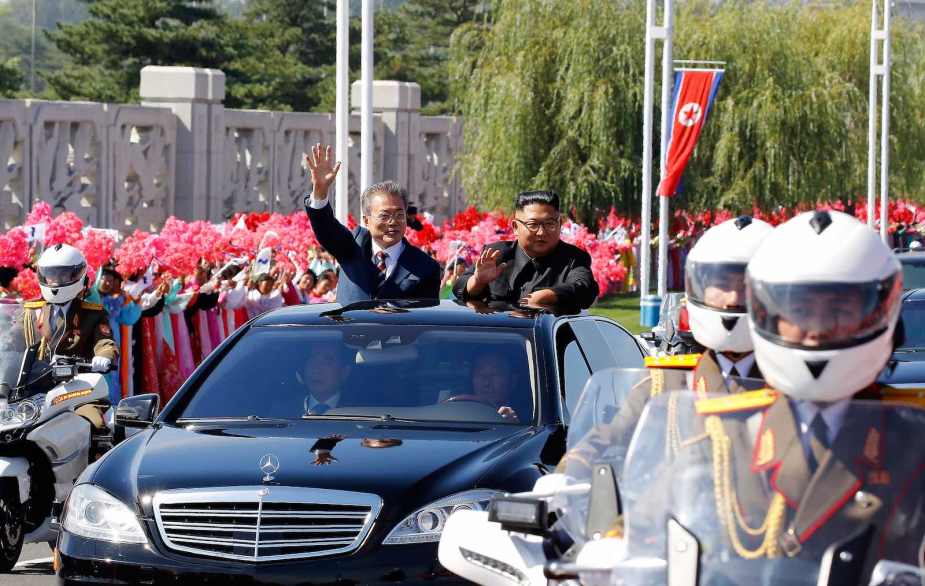 Kim Jong Un's Mercedes Maybach luxury sedan