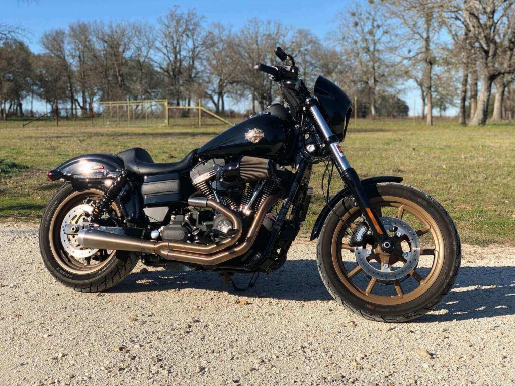 A black 2016 Harley-Davidson Low Rider S like this is one of the fast bikes the brand makes.