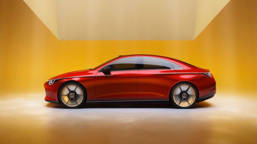 The Mercedes-Benz Concept CLA could be template for an EQ and EQS update. 
