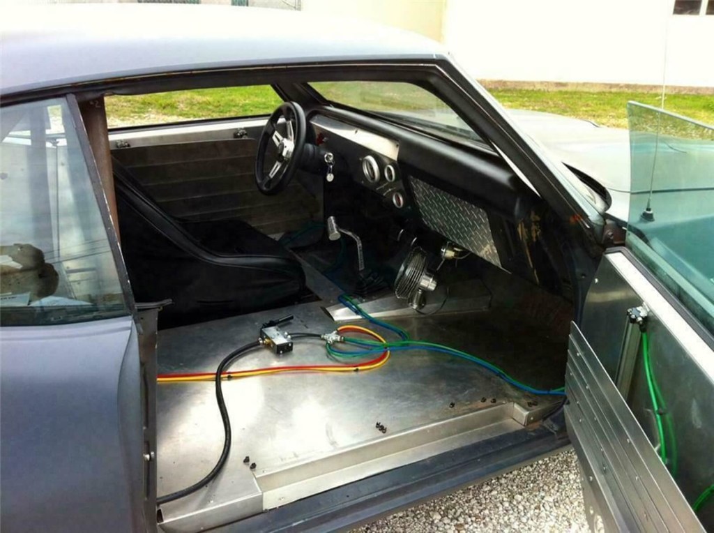 A A 1969 Pontiac GTO from "The Punisher" shows off its interior. 