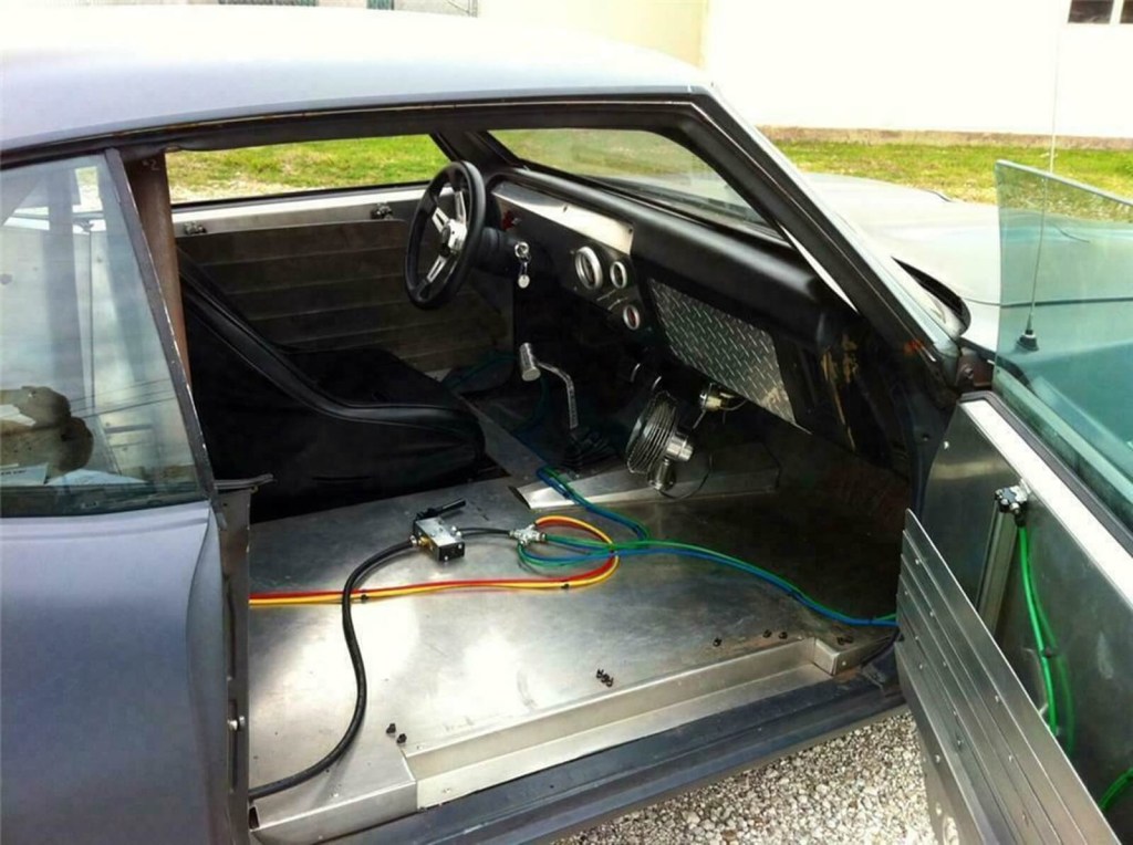 A A 1969 Pontiac GTO from "The Punisher" shows off its interior.