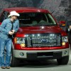 Toby Keith on stage with a Ford F-150