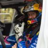 Travis Pastrana in a Subaru for the 2021 rally championship season.