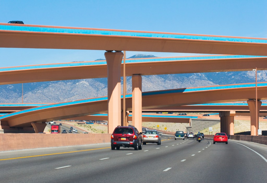 Albuquerque interstate overpasses