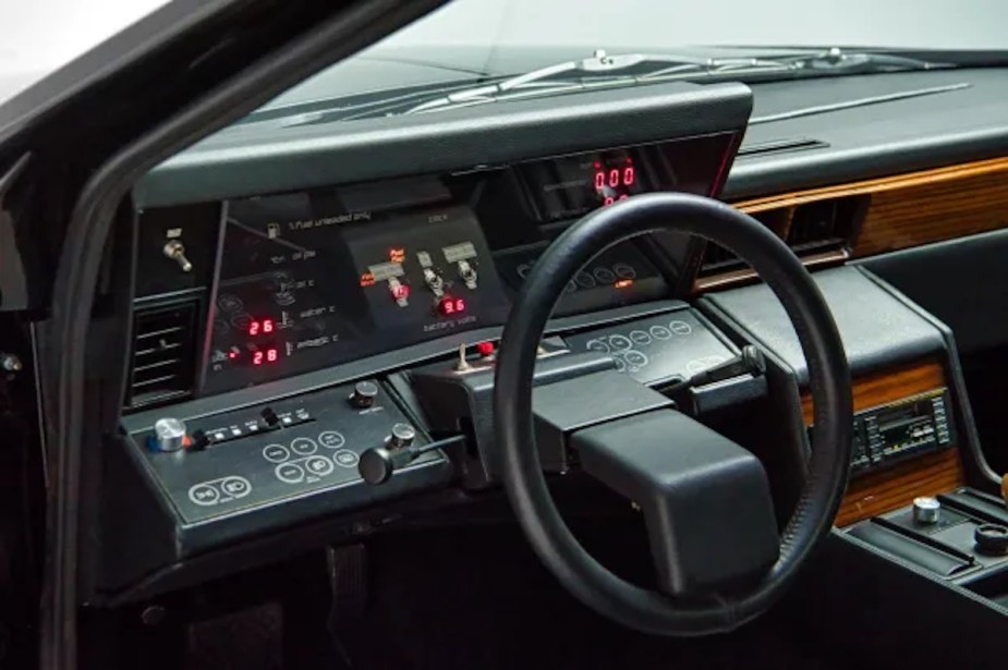 Aston Martin Lagonda interior