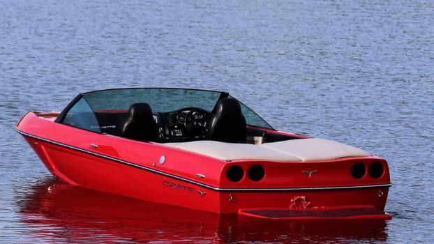 This Corvette Boat Is For Sale and Can Be Your Aquatic Plastic Fantastic