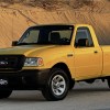 The 2011 Ford Ranger on the beach
