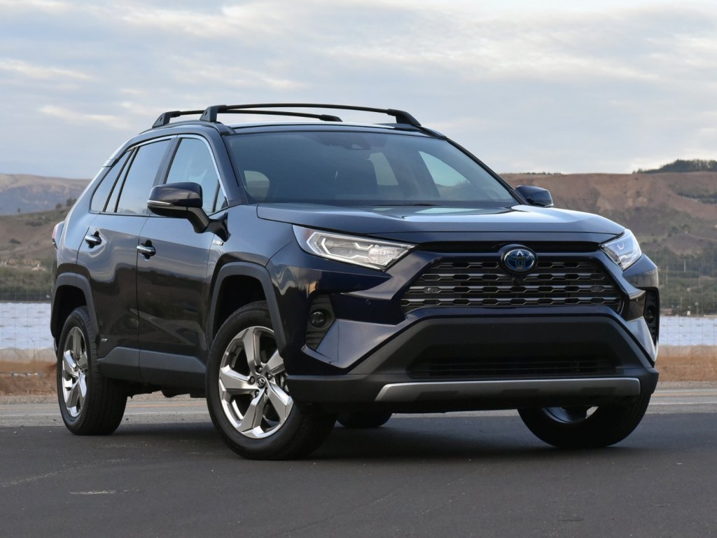 The 2021 Toyota RAV4 parked outdoors