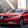 Red 2024 Acura ILX posed. This is one of the most affordable cars with excellent longevity scores.