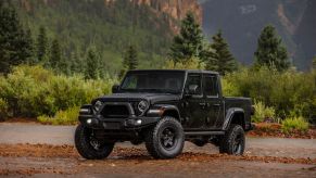 The 2024 Jeep Gladiator off-roading