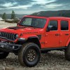 The 2024 Jeep Wrangler Rubicon 392 Final Edition off-roading in sand