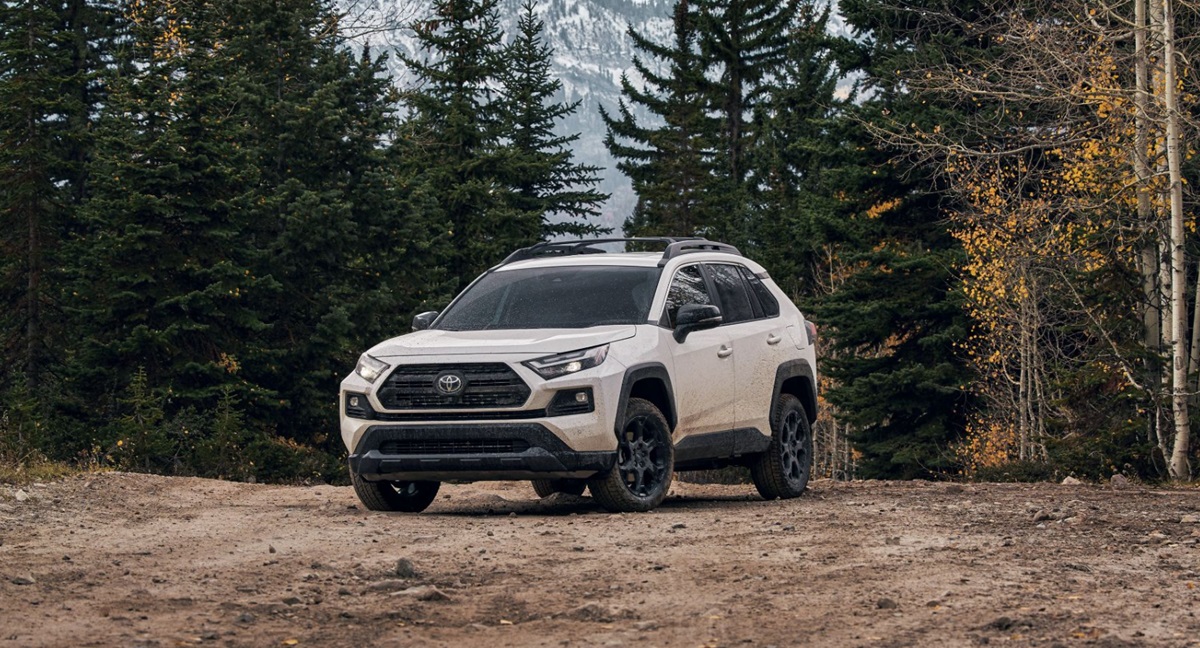 The 2024 Toyota RAV4 off-roading