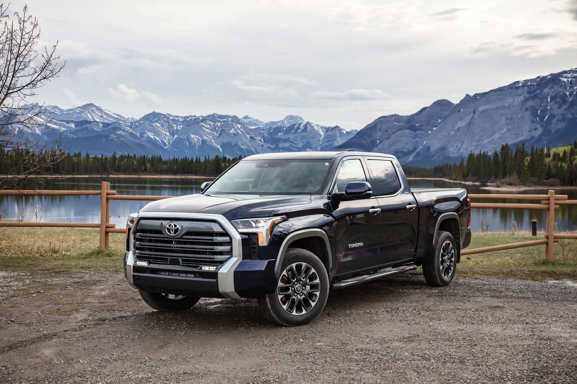 The 2024 Toyota Tundra off-roading