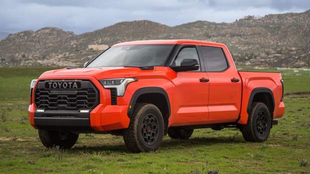 The Toyota Tundra TRD Pro Might Be Eating Tires