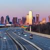 A Dallas highway, like the roads that establish Texas as the state with the worst drivers in the country.