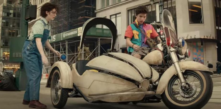 Ecto-C, a motorcycle in the new Ghostbusters movie.