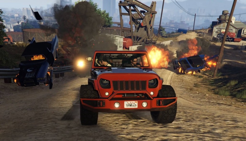 The new Canis Terminus, a GTA Jeep, is part of the latest GTA update.