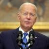 President Biden at a press conference.