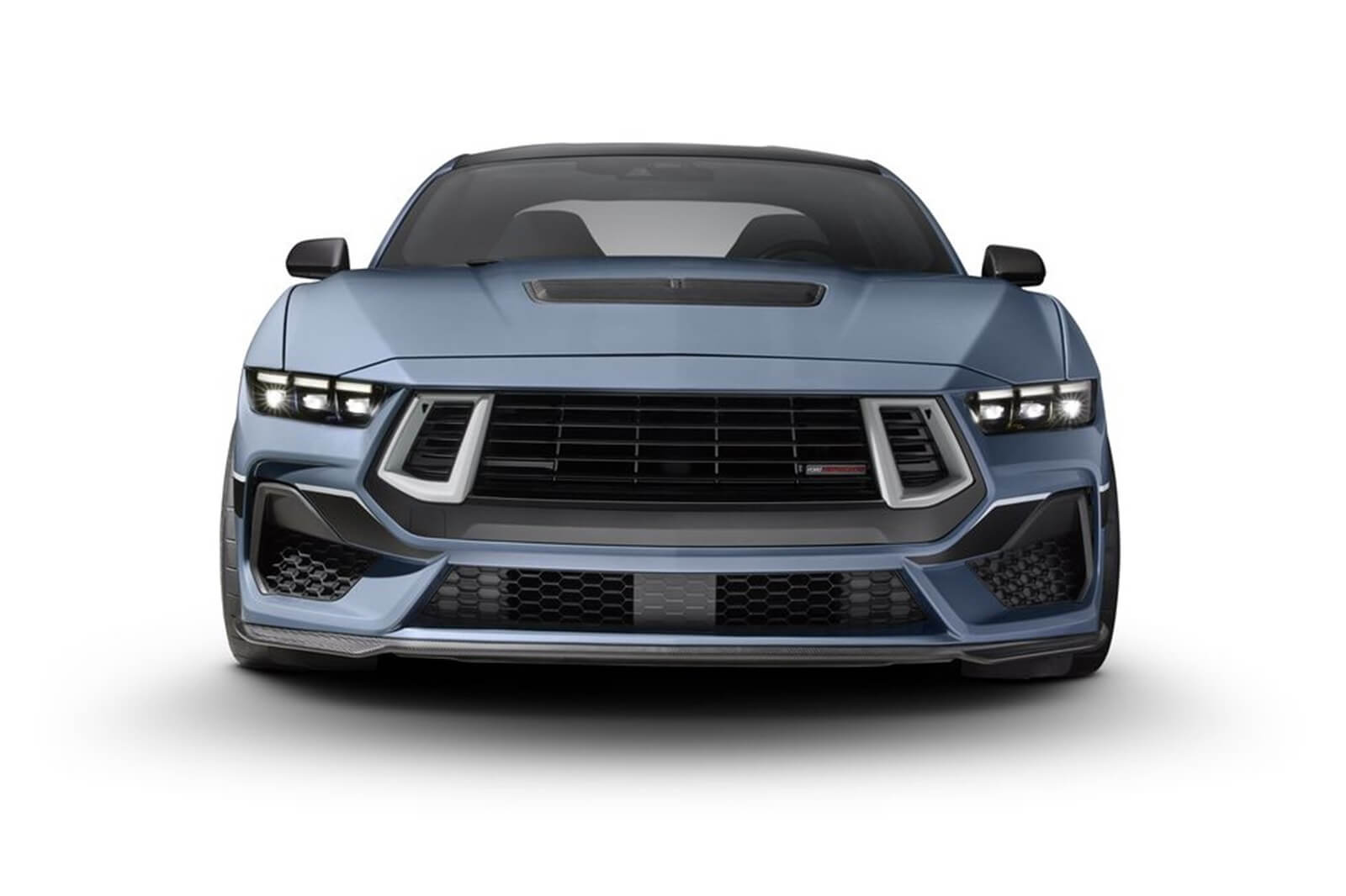 An S650 supercharged Ford Mustang FP800S from the front.
