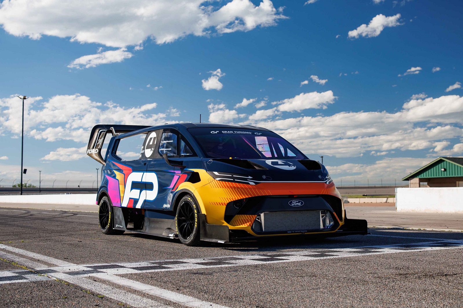 Ford Performance SuperVan 4.2 front three-quarter view 