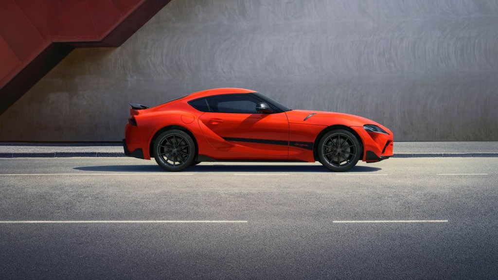 The Supra and the F-type are similar 